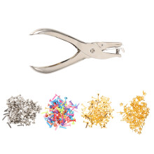 400Pcs Assorted Color Mini Brads Alloy Paper Fasteners for DIY Crafts