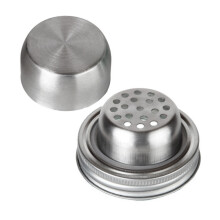 2-teiliges deckelset für marmeladengläser und shaker