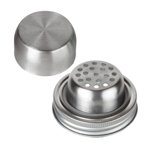 2-teiliges deckelset für marmeladengläser und shaker