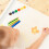 Raindrops White Drawing Paper For Children 2 Rolls For Projects 9