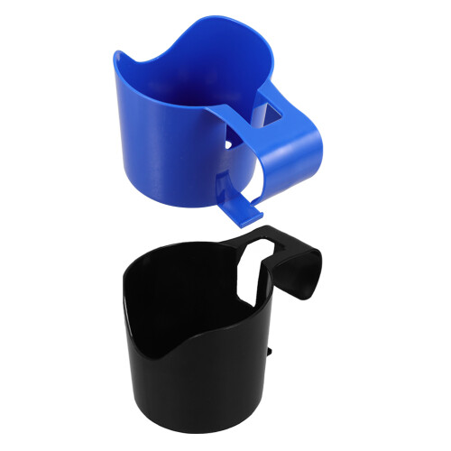 2Pcs Hanging Pool Cup Holders Multi-Use PP Rack for Drinks and Snacks