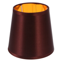 Coffee E14 Cloth Lamp Shade Handmade Durable Lamp Accessory