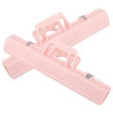 2Pcs Compact Pink Music Page Clips ABS Spring Steel Sheet Music Holder