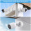 3Pcs Security Camera Junction Box Outdoor Waterproof Aluminum Alloy 4