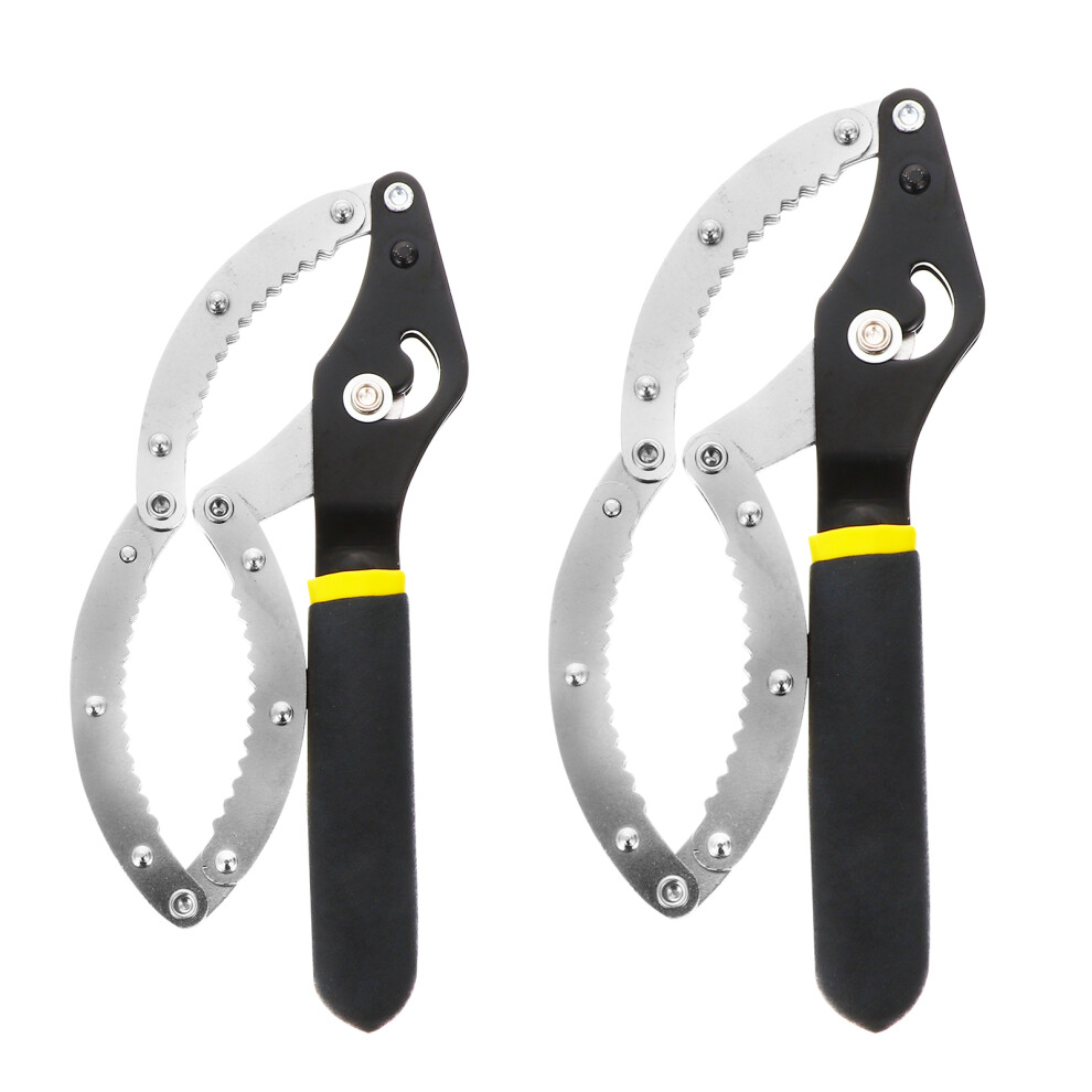 4Pcs Black Carbon Steel Oil Filter Spanner Compact Maintenance Wrench 013609857319