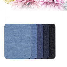 10pcs Patch For Denim Fabric Mending Multi Color Rectangular