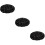 3Pcs Winter Sequined Beret Black Foldable Women's Sparkly Hat 9