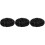 3Pcs Winter Sequined Beret Black Foldable Women's Sparkly Hat 4