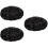 3Pcs Winter Sequined Beret Black Foldable Women's Sparkly Hat 7