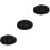 3Pcs Winter Sequined Beret Black Foldable Women's Sparkly Hat 5