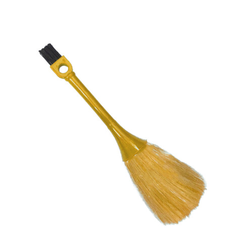 2Pcs Durable Yellow Keyboard Brush for Electronics and Home Cleaning