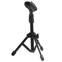 Metalen Desktop Microfoonstandaard Met Draaibare Clip En Tripod