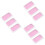 9 Pcs Eyelash Extension Silicone Pads Thickened Forehead Tool Pink 6