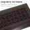 Sac Harmonica Bois Noir Léger Et Pratique Pour Transport Facile 9