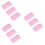 9 Pcs Eyelash Extension Silicone Pads Thickened Forehead Tool Pink 7