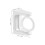 6 Pcs Bathroom Curtain Rod Brackets Shower Accessories 2