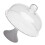 1Pc Durable Ceramic Glass Food Cover Multipurpose Cake Display Tray 1