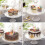 1Pc Durable Ceramic Glass Food Cover Multipurpose Cake Display Tray 8