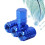 4 stuks aluminium autoventieldoppen rond model ( ) 10