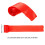 2Pcs Running Finish Strap Polyester Red Race Belt for Track Events 2