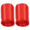 2Pcs Running Finish Strap Polyester Red Race Belt for Track Events 5
