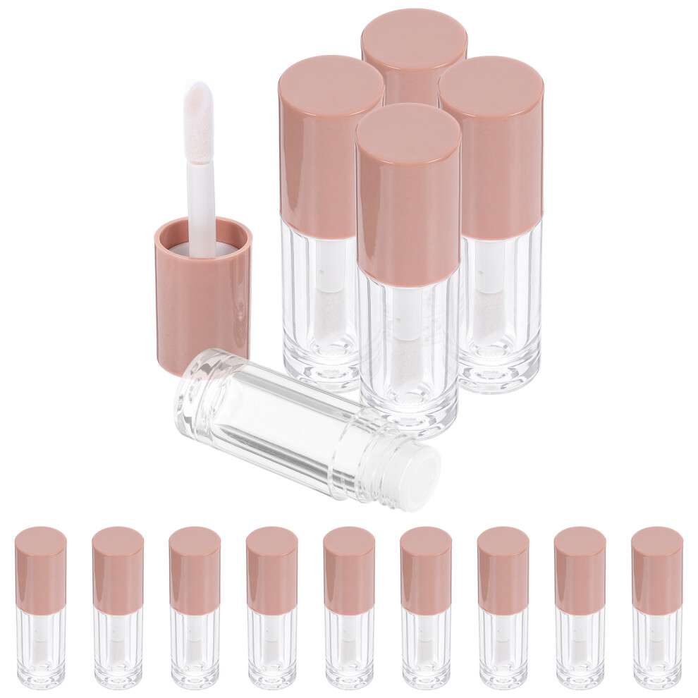 Villcase Clear 14Pcs Refillable Lip Gloss Tubes Plastic Containers With Wand