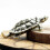2Pcs Creative Brass Turtle Adornments Durable Golden Desktop Figurines 10