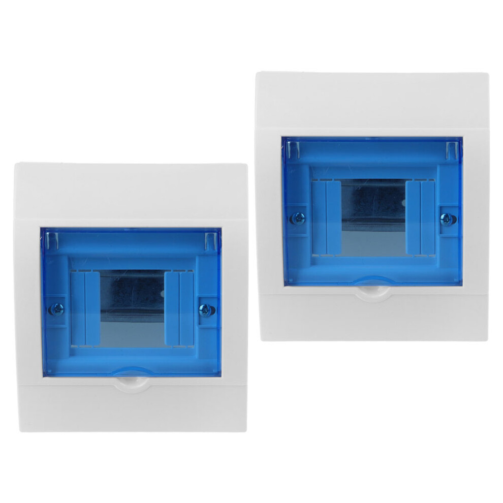2Pcs Plastic Outdoor Electrical Box Weatherproof Circuit Breaker Box 3062623057806