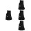 4Pcs Nylon Axe Cover with Snap Closure Universal Hatchet Case Black 7