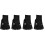 4Pcs Nylon Axe Cover with Snap Closure Universal Hatchet Case Black 5