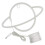 White Neon Night Shape LED Bedside Table Lamp 1