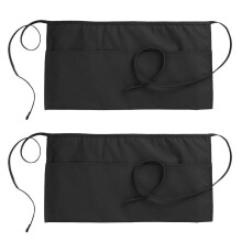 2 Schürze Mit Taschen Kurzrockschürzen