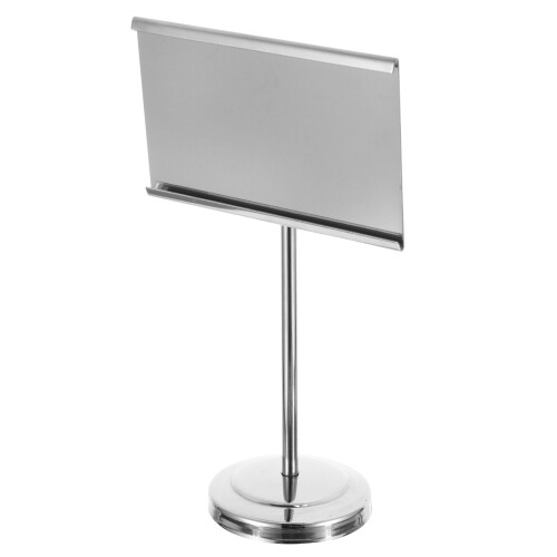 1Pièces Porte-Cartes Argenté Réutilisable Pour Menu Décorations 2