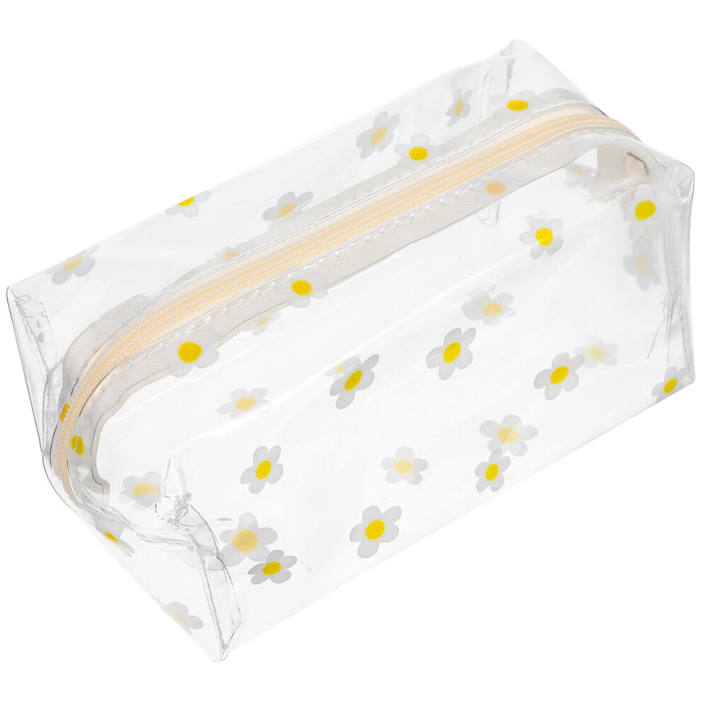 Happyyami Durable Pvc Cosmetic Bag Transparent Travel Makeup Storage Pouch