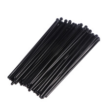 Coffee Stirrer Sticks Cylindrical Acrylic 50pcs Black