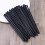 Coffee Stirrer Sticks Cylindrical Acrylic 50pcs Black 7