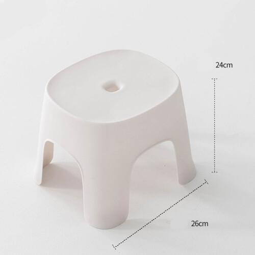 1Pc Durable White Step Stool for Kids Potty Training and Bathroom Use 1