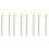 8 Sheets Self-Adhesive Height Sticker Wall Decal Star Design Kids 6