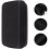3Pcs Black Ear Thermometer Bag for Storage with Mesh Pocket Organizer 8