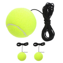 3pcs Tennis Training Tool Round Tennis Balls For Solo And