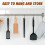 One Set Wooden Gnocchi Board And Rolling Pin For Kitchen Use 7