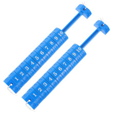 2St Plastic Scorebord Voor Voetbaltafel Perfect Voor Bordsporten