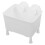 1Set Plastic Aquarium Breeding Box White Fish Hatchery Incubator Tank 4