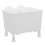 1Set Plastic Aquarium Breeding Box White Fish Hatchery Incubator Tank 7