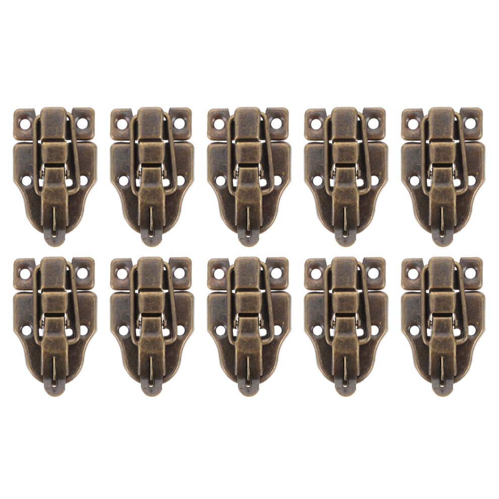 50Pcs Golden Toggle Hasp Latches For Wooden Jewelry Boxes And Cases 013609868193