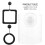 3Pcs Fish Tank Feeding Circle PP Acrylic Suction Cup Floating Feeder 6