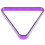 Purple Pc Mini Billiard Triangle Rack for Pool Table Accessories 11