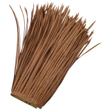 Light Brown Pe Fake Straw Roof for Landscaping and Craft Projects