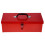 Red Metal Toolbox Durable Portable Tool Chest for Home Use 1