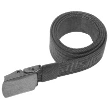 Black Polyester Belt Men Outdoor Belt with Plastic Buckle Durable